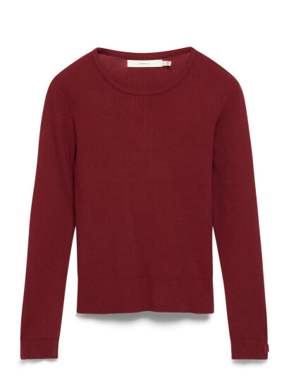 InWear Leenahiw Ls Blouse - Burgundy - XXS