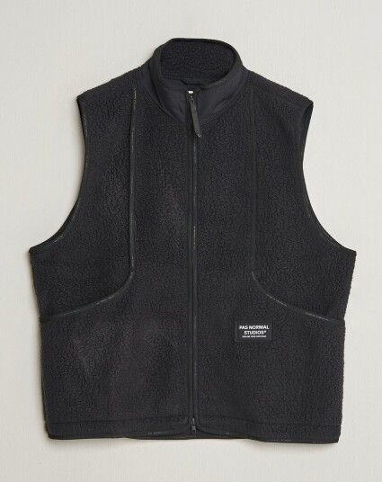 Pas Normal Studios Off Race Pile Fleece Black