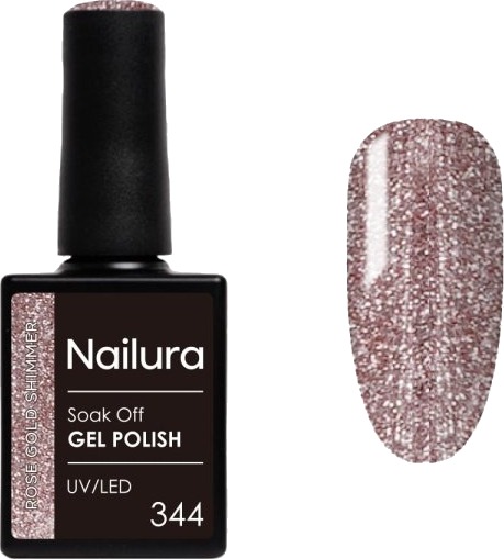 Nailura Gelpolish 344 – Rose Gold Shimmer – 10 ml