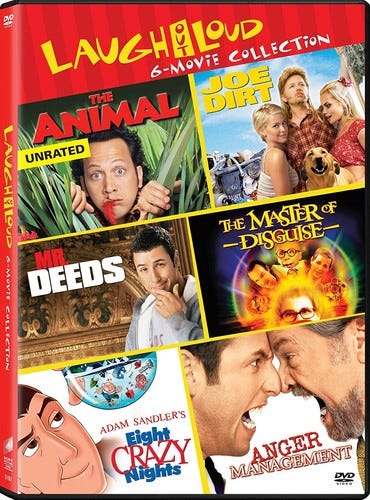 Anger Management / Eight Crazy Nights / Animal DVD Anger Management / Eight Crazy Nights / Animal DVD