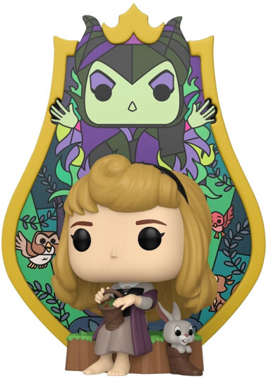 Funko POP! Deluxe: Disney Sleeping Beauty Aurora Maleficent Stained Glass