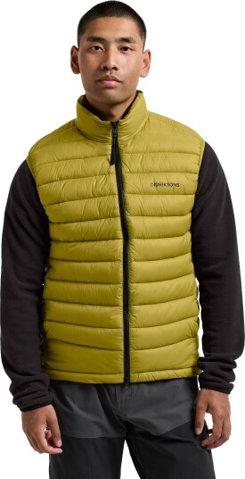 Didriksons Men"s Marino Vest Yellow Pollen M Didriksons Men"s Marino Vest Yellow Pollen M