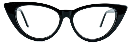 Briller Paige fra eo Selection Svart acetate cateye large