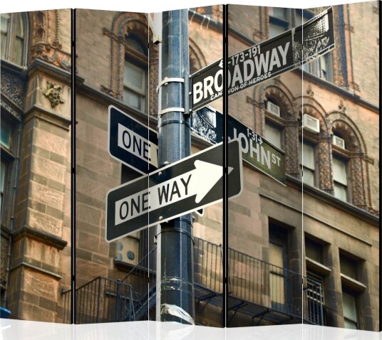 Romdeler - All roads lead to Broadway II 225x172 - Artgeist sp. z o. o.