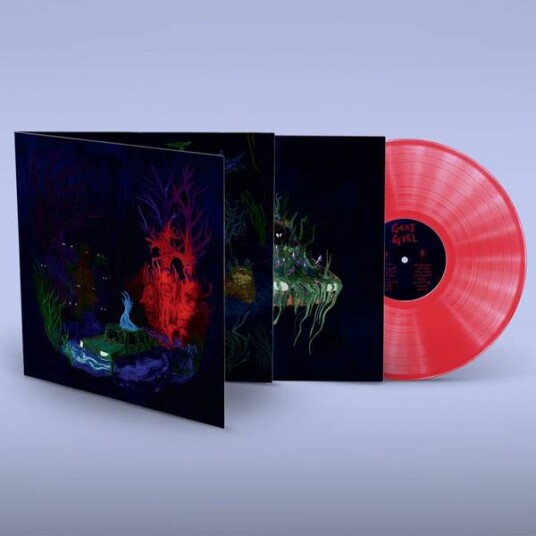 Goat Girl - Below The Waste - Limited Transparant Red Edition (Vinyl)