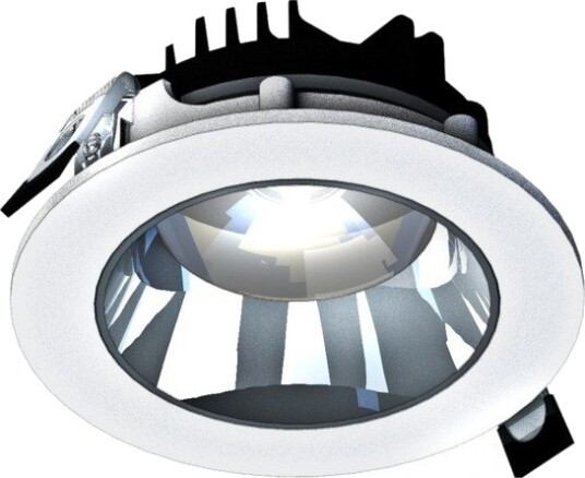 Speil Modell M Nedsenket downlight justerbar retning 14W 30° 130x58 mm hvit uten lyskilde