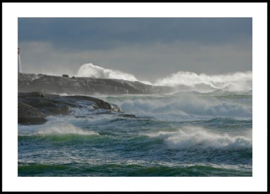 Wild Coast Lighthouse Plakat / 100x150