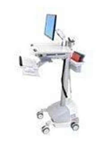 Ergotron EMR Cart with LCD Arm SLA Power Ergotron EMR Cart with LCD Arm SLA Power
