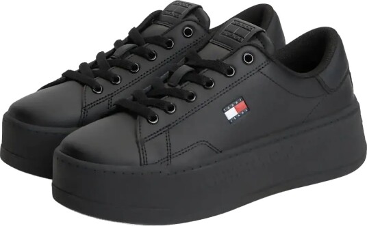 Tommy Hilfiger Platform Logo Sneaker Black 37