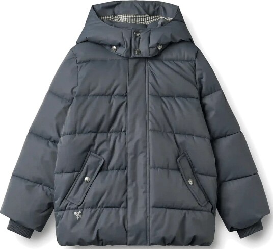 Wheat Puffer Jacket Gael GREYBLUE 140 Wheat Puffer Jacket Gael GREYBLUE 140