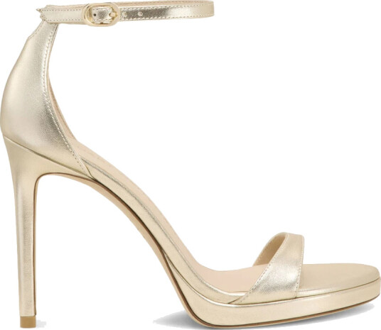 Stuart Weitzman Dame Sko Beige 40 1/2 EU,