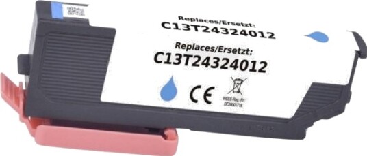 Renkforce Epson T2432XL cyan kompatibel blekkpatron RF 6728556