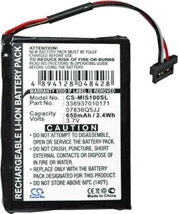 Cameron Sino Batteri For GPS Navman Spirit S100