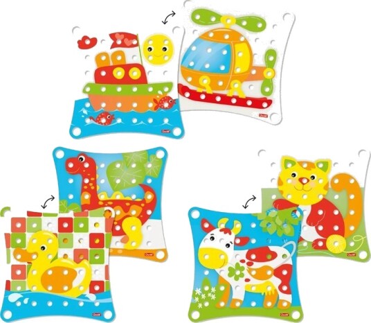 Quercetti Pegart Jumbo Peggy Evo Multi/patterned One Size Quercetti Pegart Jumbo Peggy Evo Multi/patterned One Size