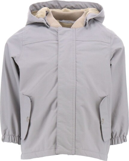 Wheat Sommerjakke m. Fleece Karl Cloudy Sky Wheat 1 år (80) Sommerjakke Blå Grå