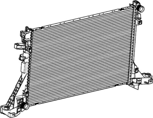 Radiator MAHLE ORIGINAL CR 2724 000P