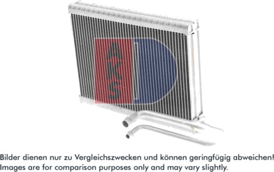 AKS DASIS 820396N Fordamper, klimaanlegg AKS DASIS 820396N Fordamper, klimaanlegg