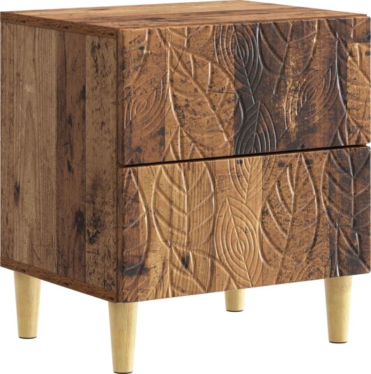  Nattbord Gammelt tre 43 x 34,5 x 48 cm Konstruert tre