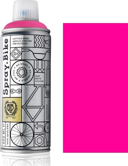 Spray.Bike Spraymaling 400 ml Neon Rosa Spray.Bike Spraymaling 400 ml Neon Rosa
