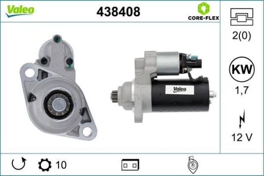 VALEO 438408 Starter