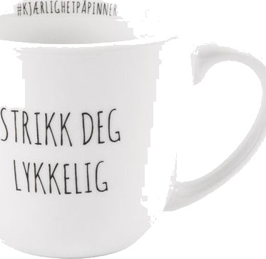 Porsgrunds Porselænsfabrik Porsgrund Hashtagkrus Strikk Deg Lykkelig (38cl) Porsgrunds Porselænsfabrik Porsgrund Hashtagkrus Strikk Deg Lykkelig (38cl)