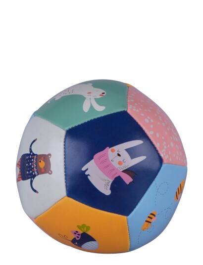 Barbo Toys New Little Woodies Soft Ball - Multi/patterned - ONE SIZE