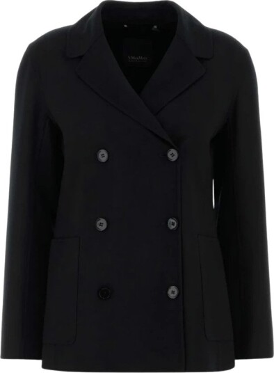 Max Mara Dame Jakker Svart S, Max Mara Dame Jakker Svart S,