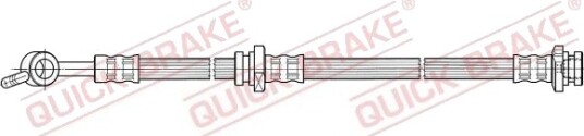 Bremseslange QUICK BRAKE 50.806 Bremseslange QUICK BRAKE 50.806