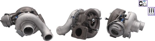 Turbolader TURBO MOTOR PA45413510 Turbolader TURBO MOTOR PA45413510