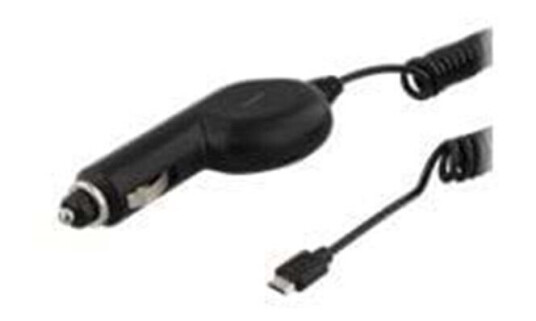 Deltaco Car Charger with Micro USB 1A 12-24V 1m Deltaco Car Charger with Micro USB 1A 12-24V 1m