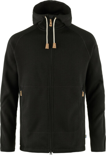 Fjellreven Men"s Övik Fleece Hoodie Black S