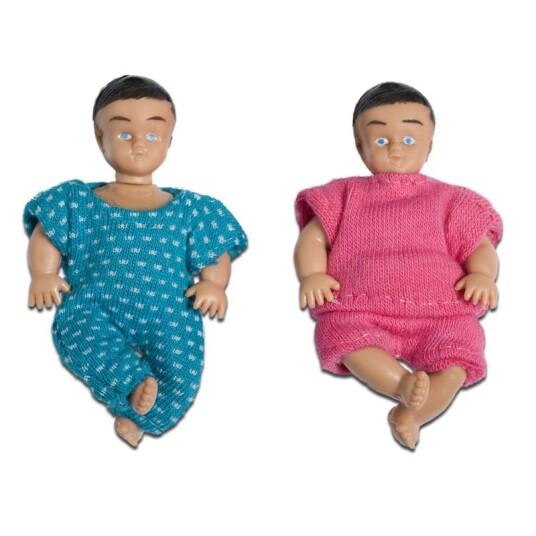 Lundby Småland dukker 2 Babyer