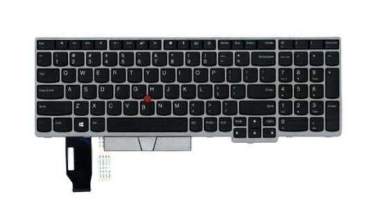 Lenovo Chicony - Brbart tastatur - til utskifting - Tysk - Slv