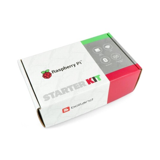 Raspberry Pi 5 starter sett 2GB RAM 32GB minnekort og tilbehør
