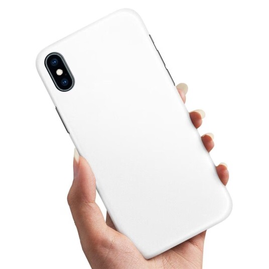 iPhone X/XS - Deksel/Mobildeksel Hvit iPhone X/XS - Deksel/Mobildeksel Hvit