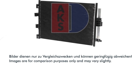 Kondensator klimaanlegg AKS DASIS 092073N