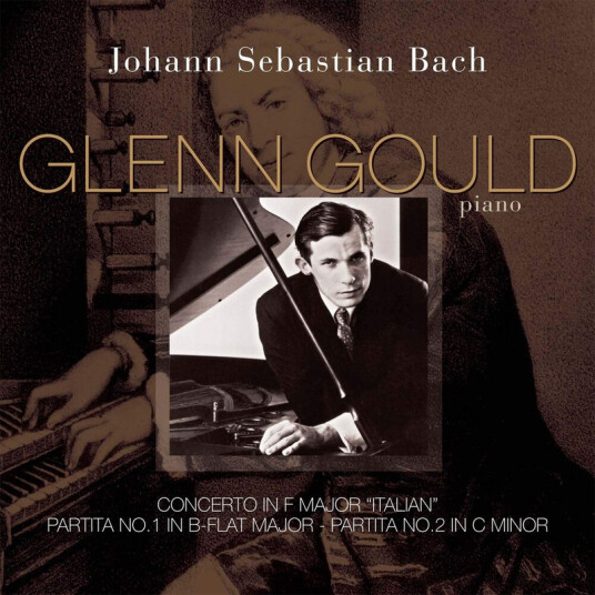 Bach. Glenn Gould Bach: Italian Concerto Gold Vinyl LP/Vinyl Bach. Glenn Gould Bach: Italian Concerto Gold Vinyl LP/Vinyl