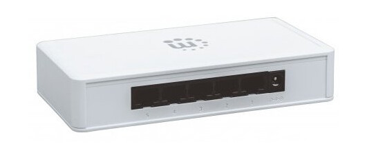 5X Rj45 Gigabit Switch, Plastic, Desktop 5X Rj45 Gigabit Switch, Plastic, Desktop