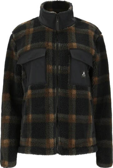 Whistler Carrillo W Aop Teddy Fleece Jacket BLACK 38 Whistler Carrillo W Aop Teddy Fleece Jacket BLACK 38