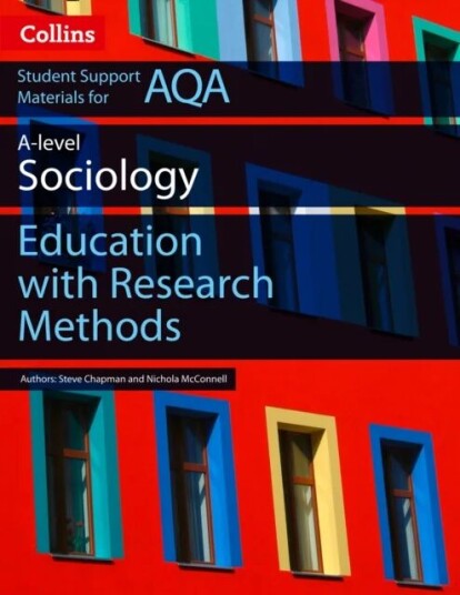 Aqa As And A Level Sociology Education With Research Methods Av Martin Holborn, Nichola Mcconnell