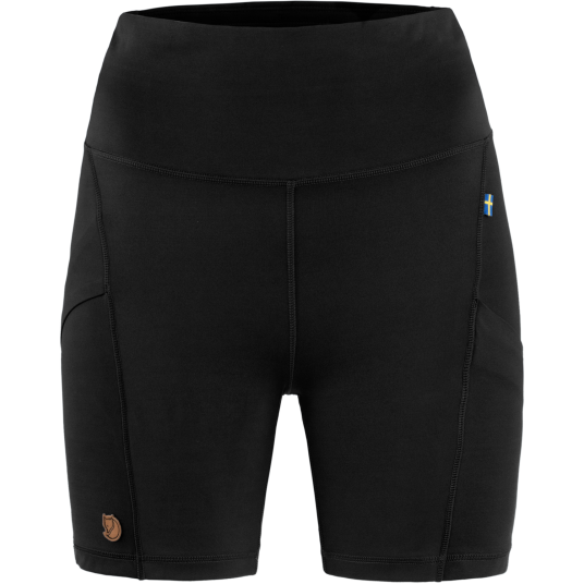 Fjellreven Women"s Abisko 6 inch Shorts Tights Black M