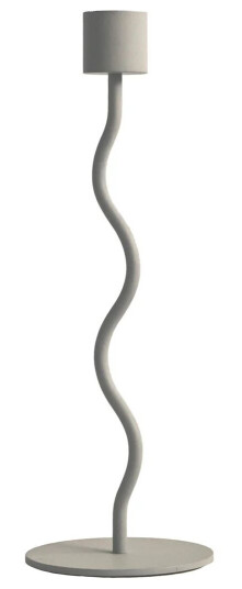 Cooee Design Kurvet Lysestake 23 cm Sand - Elegant Design Cooee Design Kurvet Lysestake 23 cm Sand - Elegant Design