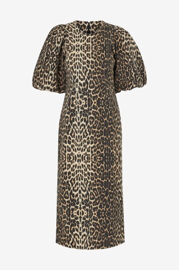 Co’couture Kjole Leocc Puff Dress Beige