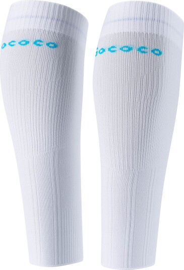 Gococo Compression Calf Sleeves White, 27-32 cm Gococo Compression Calf Sleeves White, 27-32 cm