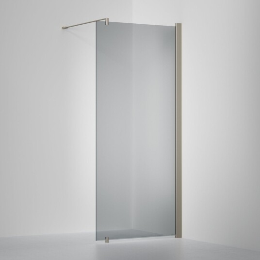 INR Iconic Nordic Rooms Dusjvegg Linc 20 Original Måltilpasset Stone / Grått Glass