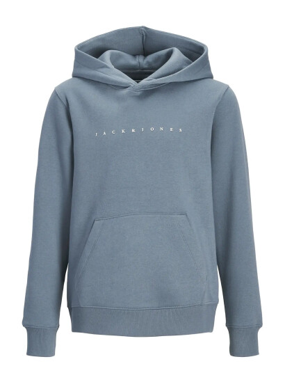 Jack & Jones Jjestar Jj Sweat Hood Noos Jnr Blue 176 Jack & Jones Jjestar Jj Sweat Hood Noos Jnr Blue 176