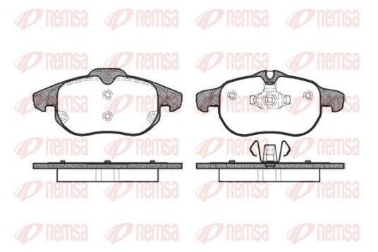 Bremseklosser REMSA 0888.00