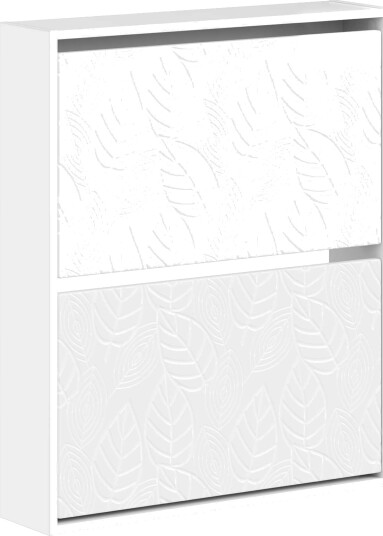 vidaXL Vegghengt skoskap DELFT 71 x 17 x 86 cm Konstruert tre