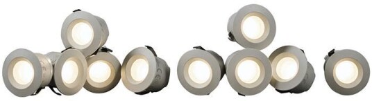 Hide-A-Lite Core Smart Downlight 45° hvit 3000 K 10-pakk Belysning
