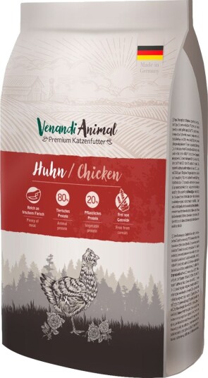 Venandi Animal tørrfôr Chicken 3 x 1.5 kg